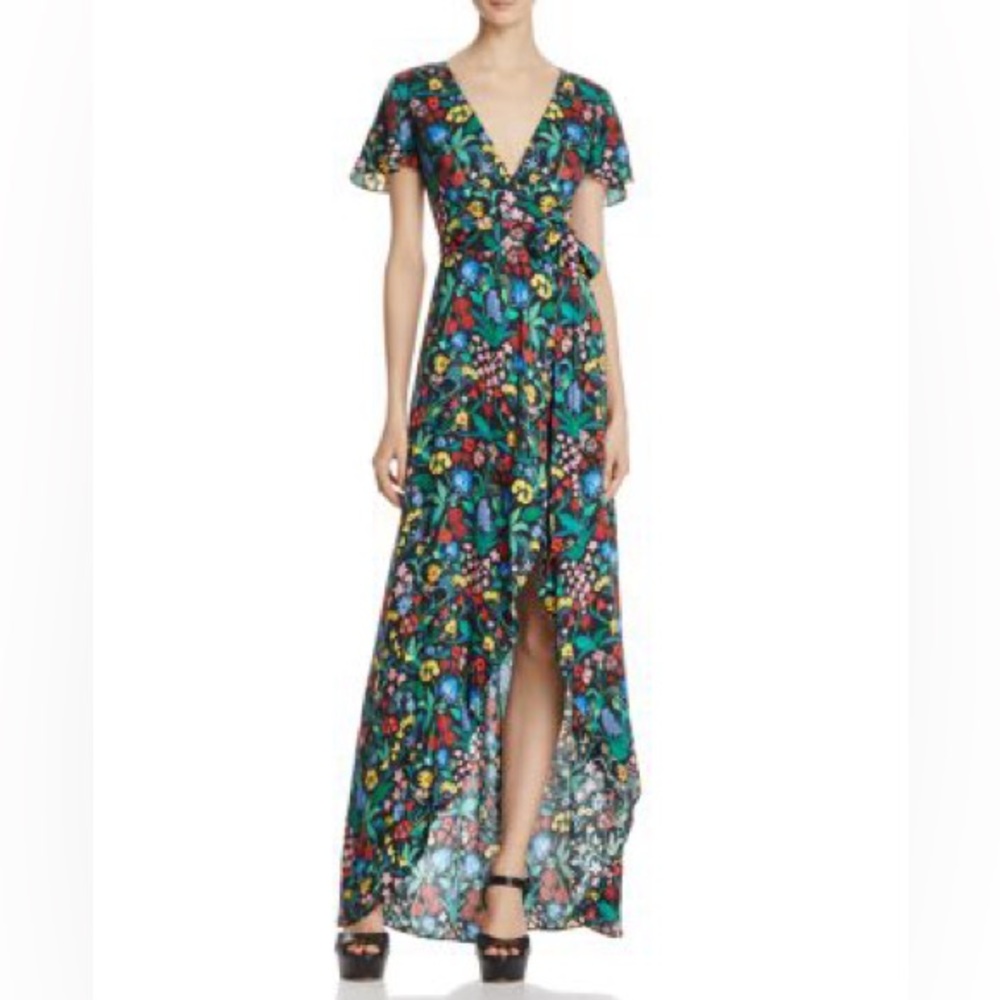Alice and Olivia
Adrianna Faux-Wrap Maxi Dress